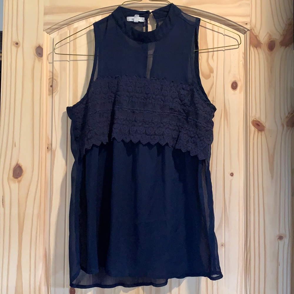 Sheer Maurices Tank Top